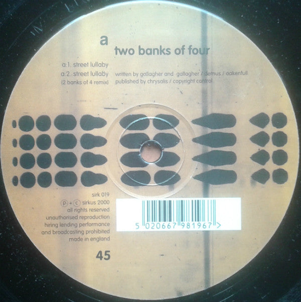 Two Banks Of Four : Street Lullaby (12")