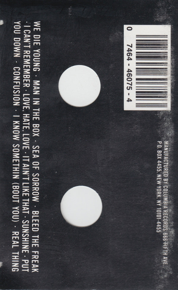 Alice In Chains : Facelift (Cass, Album)