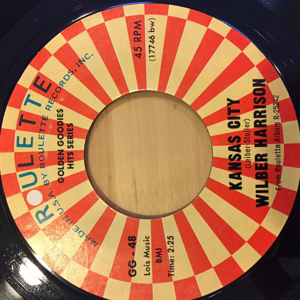 Wilbert Harrison / Louisiana Red : Kansas City / Red's Dream (7", RE, Styrene)