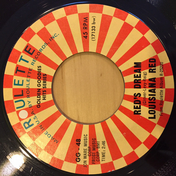 Wilbert Harrison / Louisiana Red : Kansas City / Red's Dream (7", RE, Styrene)