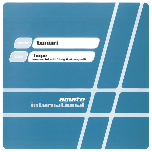 Tonuri : Hope (12")