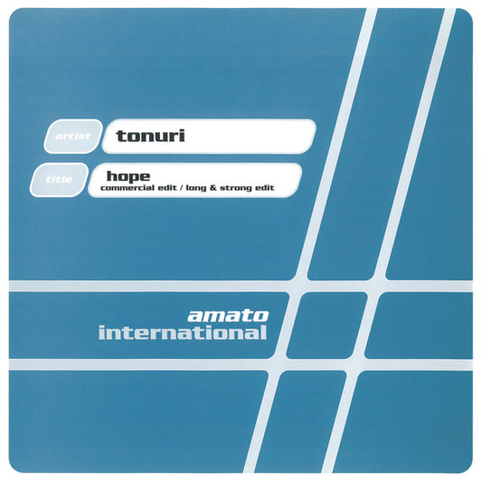 Tonuri : Hope (12")