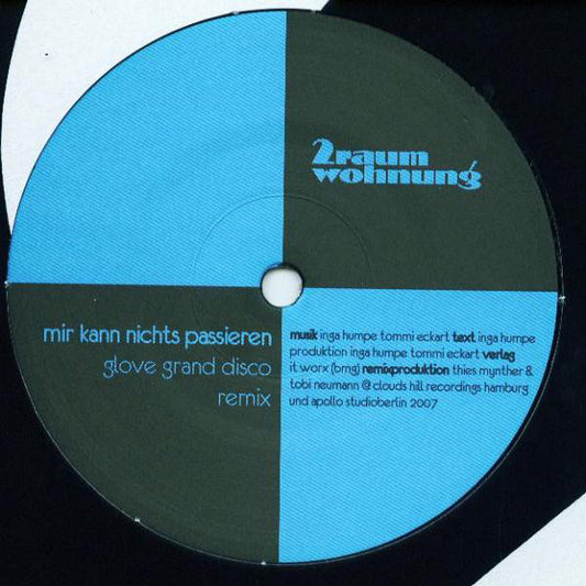 2raumwohnung : Mir Kann Nichts Passieren / Ich Bin Der Regen (12")