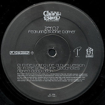 Zero 7 : In The Waiting Line (12")