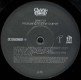 Zero 7 : In The Waiting Line (12")