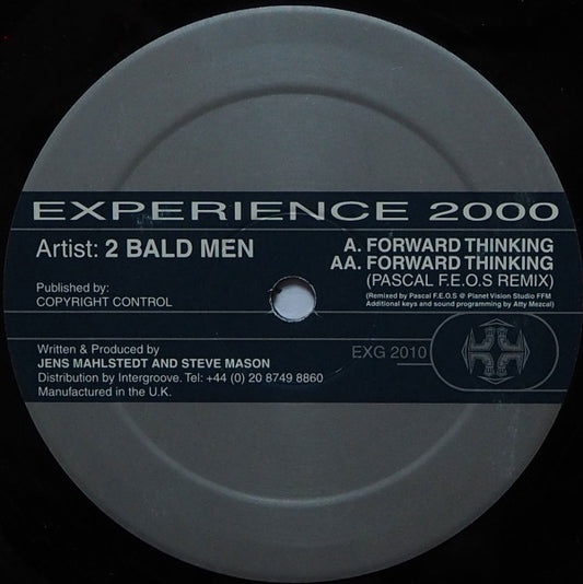 2 Bald Men : Forward Thinking (12")