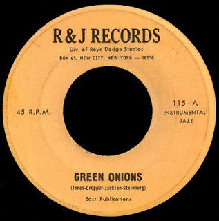 Unknown Artist : Green Onions (7", Single)