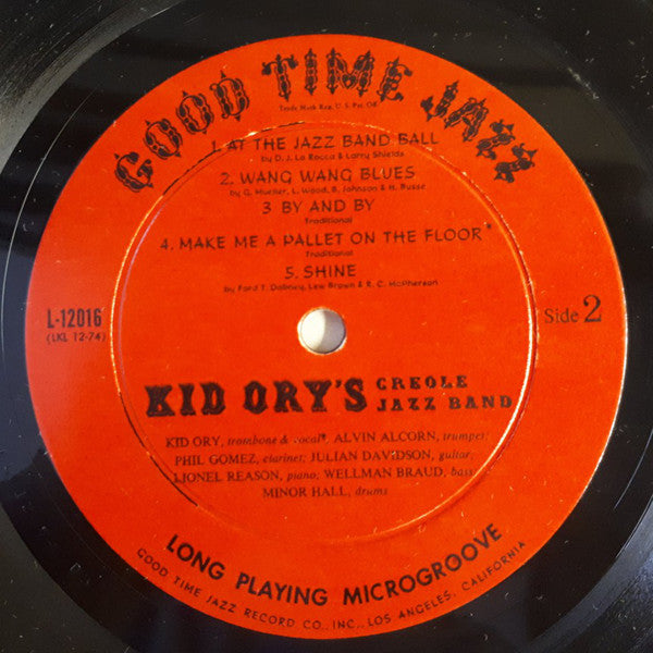 Kid Ory's Creole Jazz Band* : The Legendary "Kid" In Hi-Fi: Kid Ory's Creole Jazz Band: 1956 (LP)