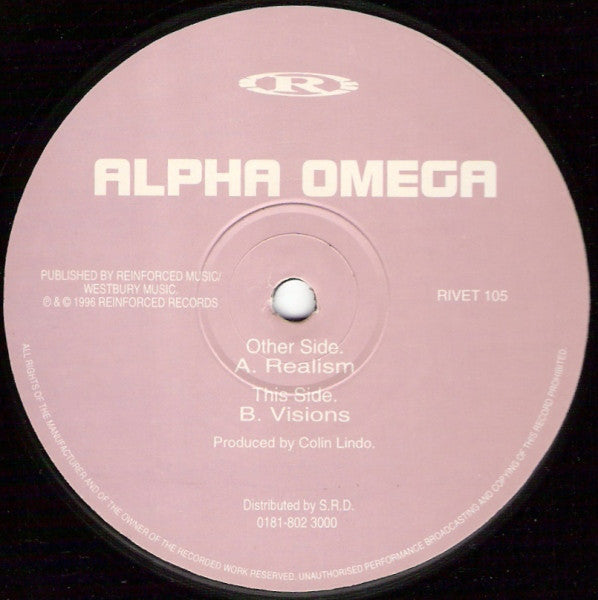 Alpha Omega : Realism / Visions (12")