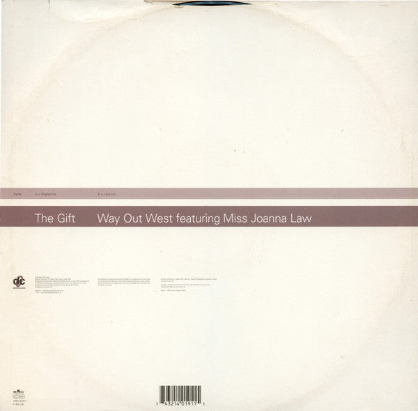 Way Out West Featuring Miss Joanna Law* : The Gift (12")