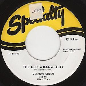 Vernon Green And The Phantoms (32) : The Old Willow Tree / Sweet Breeze (7", Single)