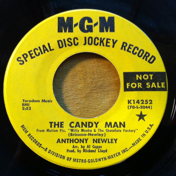 Anthony Newley : The Candy Man (7")