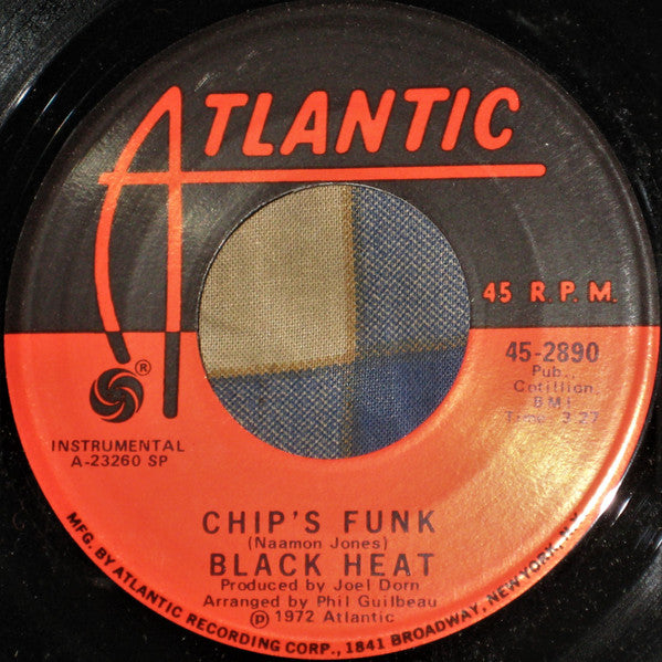 Black Heat : Street Of Tears / Chip's Funk (7", Single, SP )
