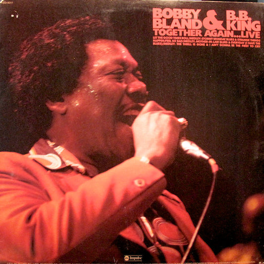 Bobby Bland & B.B. King : Together Again...Live (LP, Album, Pit)