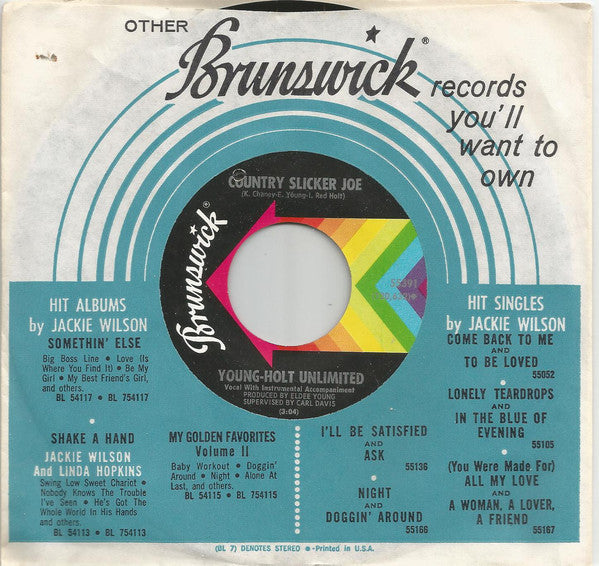 Young Holt Unlimited : Soulful Strut (7", Single, Pin)
