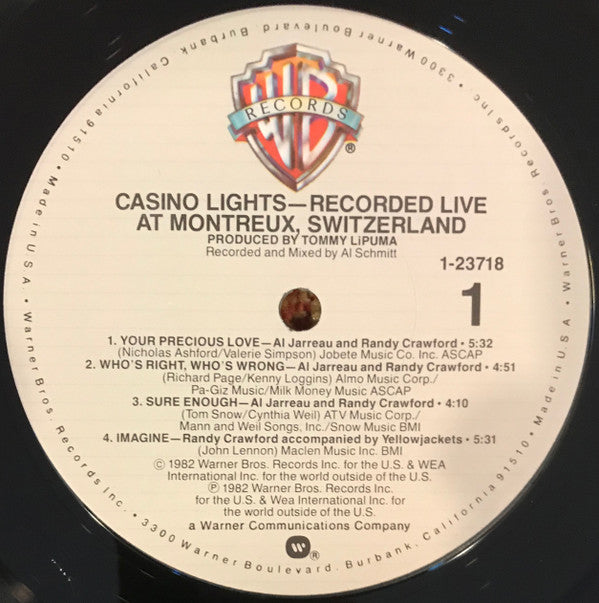 Various : Casino Lights (LP, Comp, Win)