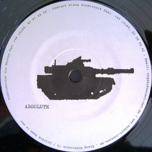 Alter Ego : The Fridge / Absolute (12")