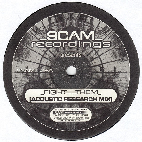 Unknown Artist : Fight Them (Peshay & Acoustic Research Mixes) (12")