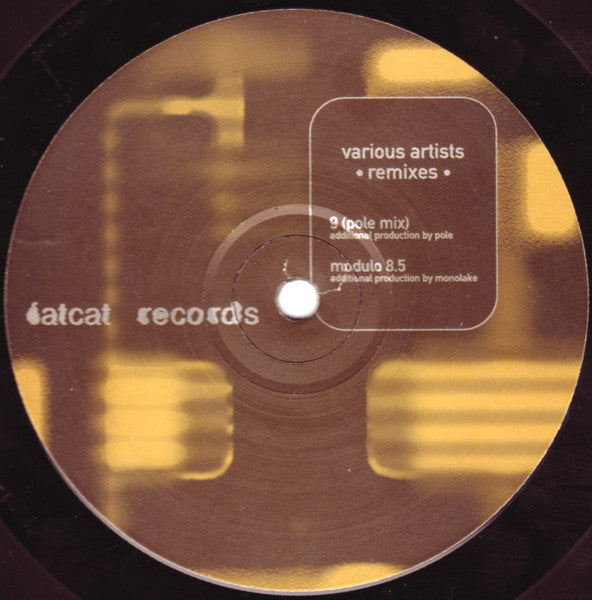 Various Artists (3) : Remixes (12")