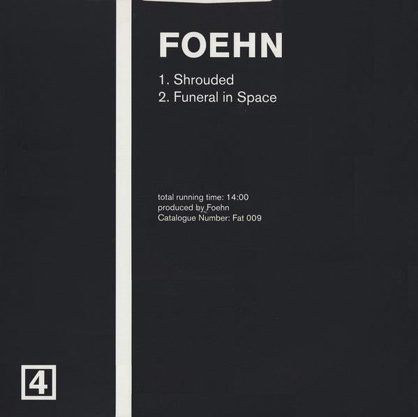 Ad Vanz Vs Gescom / Foehn : Split Series #2 (12", Num)