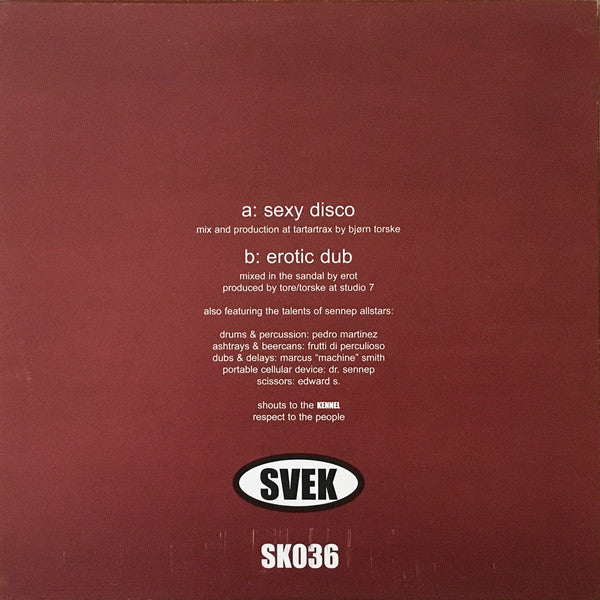 Bjørn Torske : Sexy Disco (10")