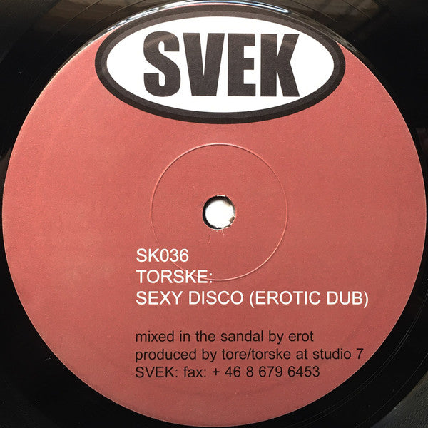 Bjørn Torske : Sexy Disco (10")