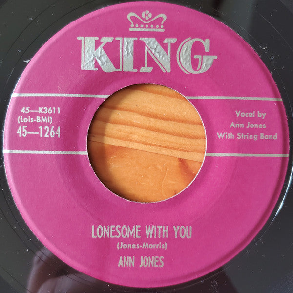 Ann Jones (2) : Lonesome With You / A Big Fat Gal Like Me (7", Single)