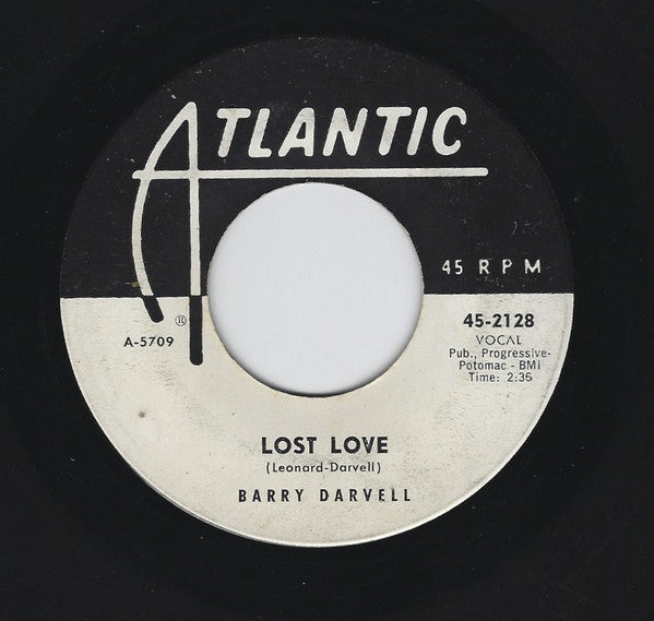 Barry Darvell : Lost Love / Silver Dollar (7", Single)