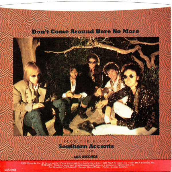 Tom Petty And The Heartbreakers : Don't Come Around Here No More (7", Single)
