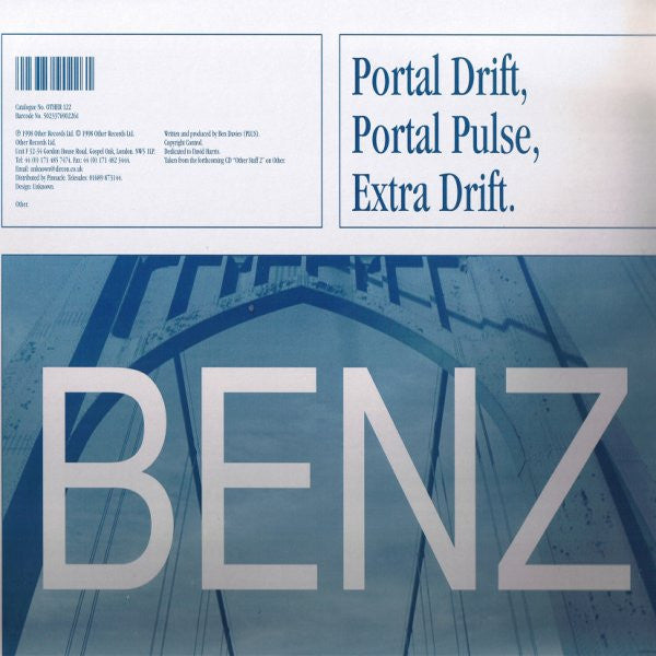 Benz (10) : Portal Drift (12")