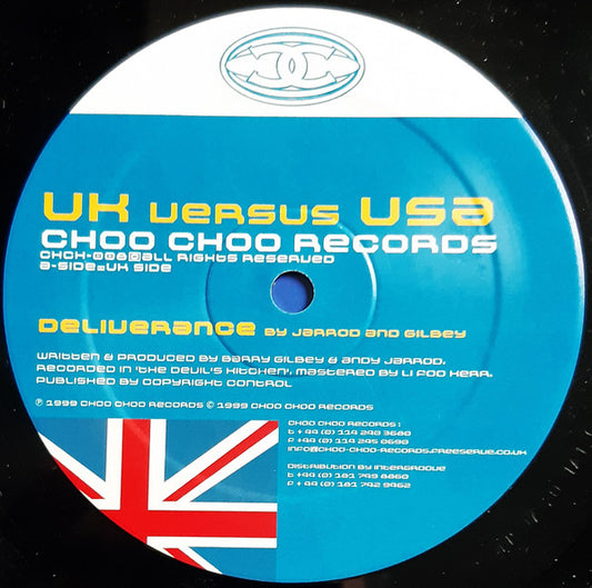Bill Hamel And Lacy* / Jarrod And Gilbey* : UK Versus USA (12")