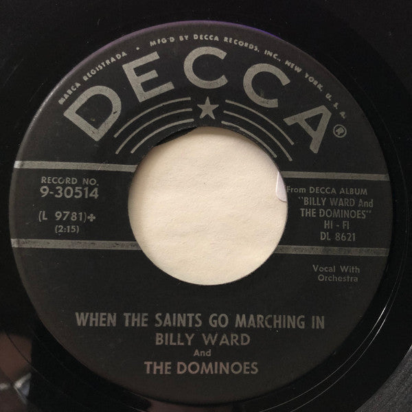 Billy Ward And His Dominoes : September Song / When The Saints Go Marching In (7", Single)