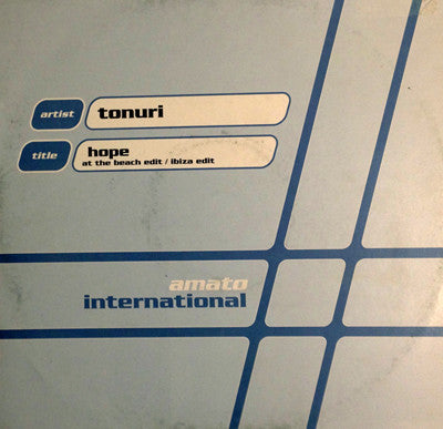 Tonuri : Hope (12")