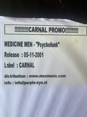 Medicine Men : Psyckofunk (12", W/Lbl)
