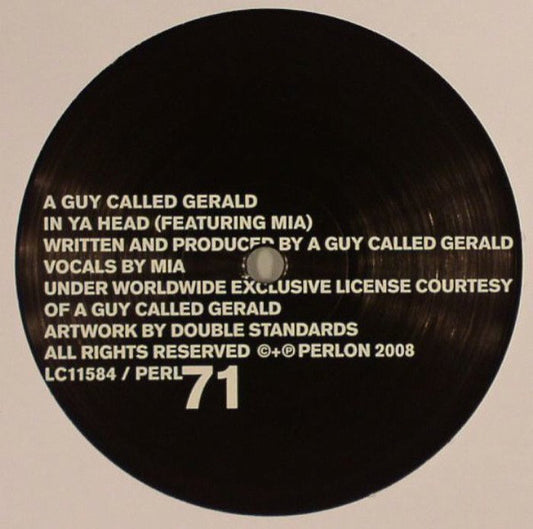 A Guy Called Gerald : In Ya Head (12")