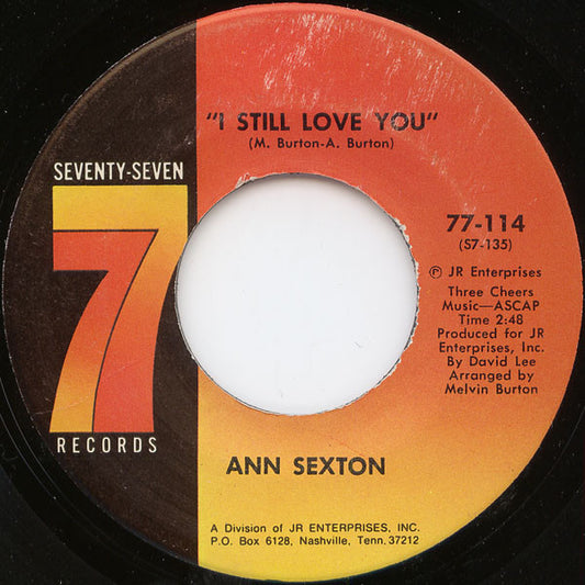 Ann Sexton : I Still Love You (7", Single)