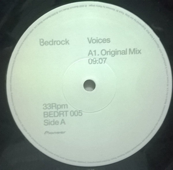 Bedrock : Voices (Part 1) (12")