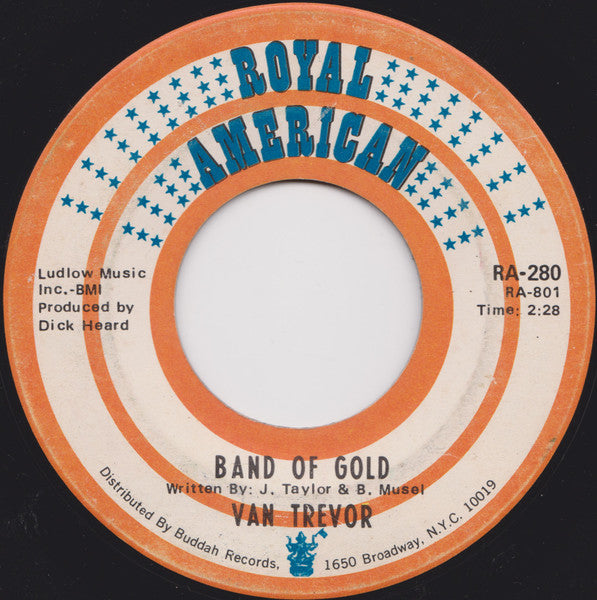 Van Trevor : The Things That Matter / Band Of Gold (7", Single)