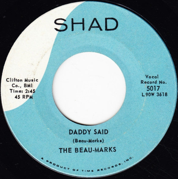 Beau Marks : Clap Your Hands / Daddy Said (7", Roc)