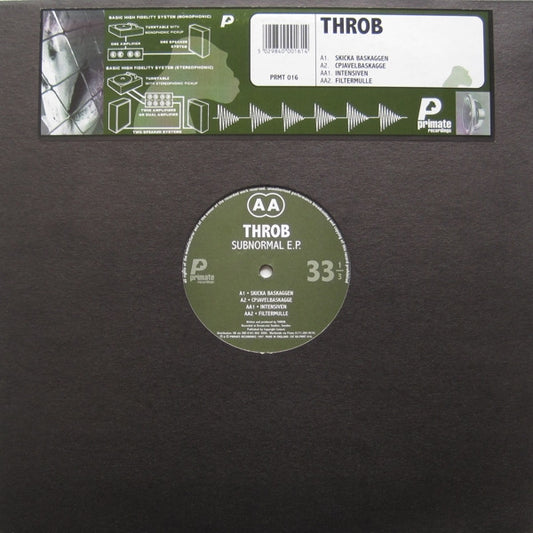 Throb : Subnormal E.P. (12", EP)