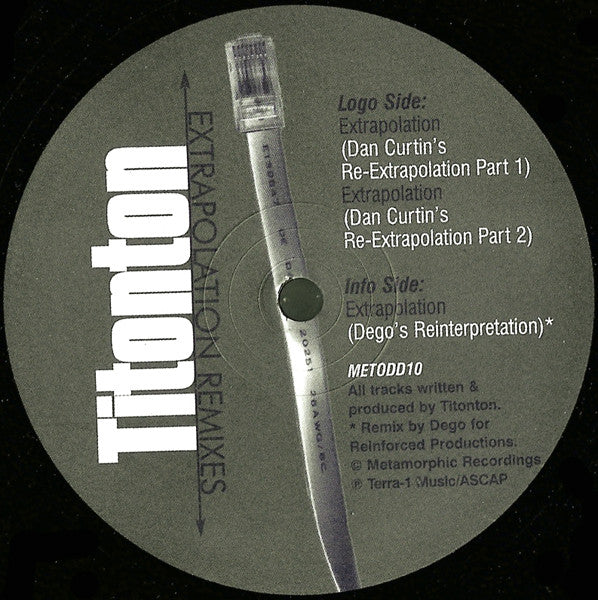 Titonton* : Extrapolation (Remixes) (12")