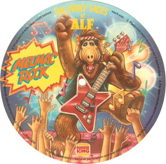 ALF (2) : Melmac Rock (Flexi, 6", S/Sided, Card)