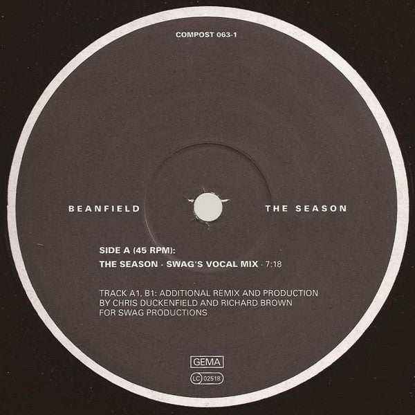 Beanfield : The Season (12")
