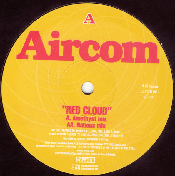 Aircom : Red Cloud (12")