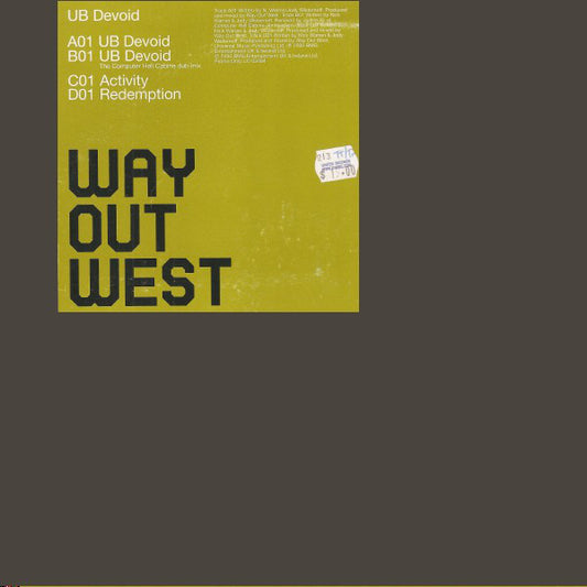 Way Out West : UB Devoid (2x12", Promo)