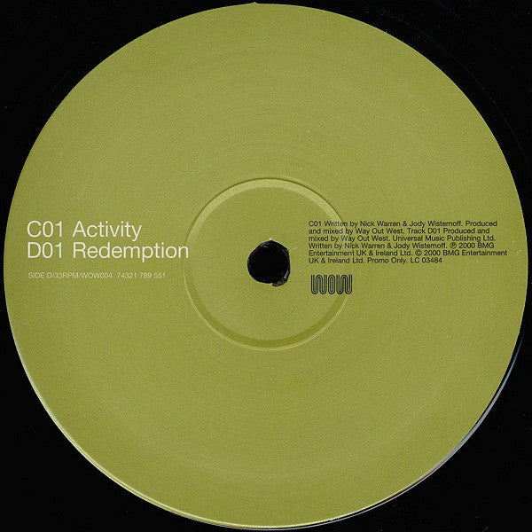 Way Out West : UB Devoid (2x12", Promo)