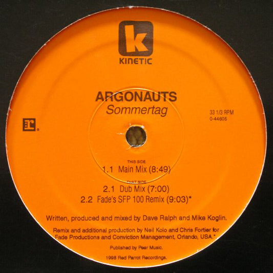 Argonauts : Sommertag (12")