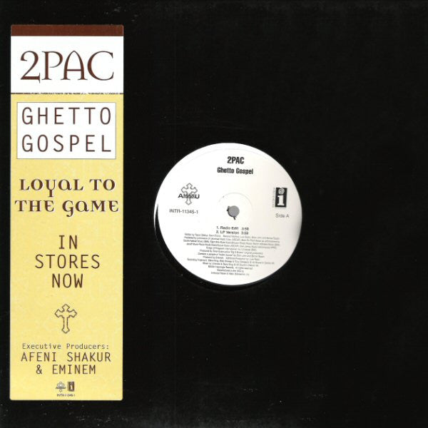 2Pac : Ghetto Gospel (12", Single)