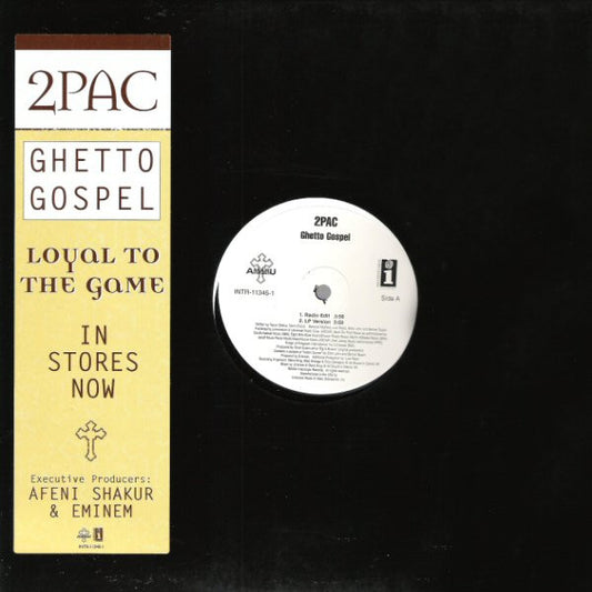 2Pac : Ghetto Gospel (12", Single)