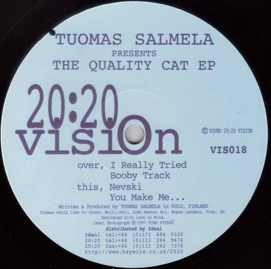 Tuomas Salmela : The Quality Cat EP (12", EP)